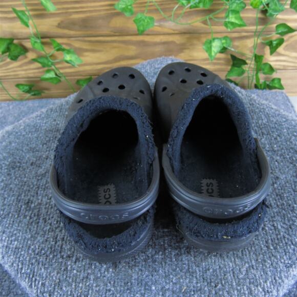 Crocs Women's Clog Black Synthetic Sz 8 Medium Gently Used 2025 - Picture 4 of 6